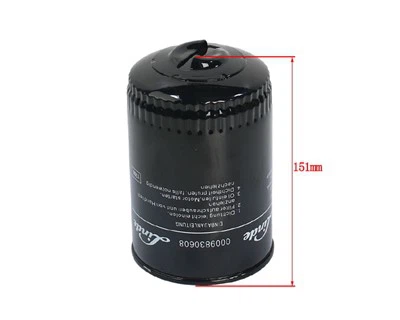 Hanzhi vorkheftruckonderdelen 0009830608 oliefilter voor Linde H18C, 100% premium