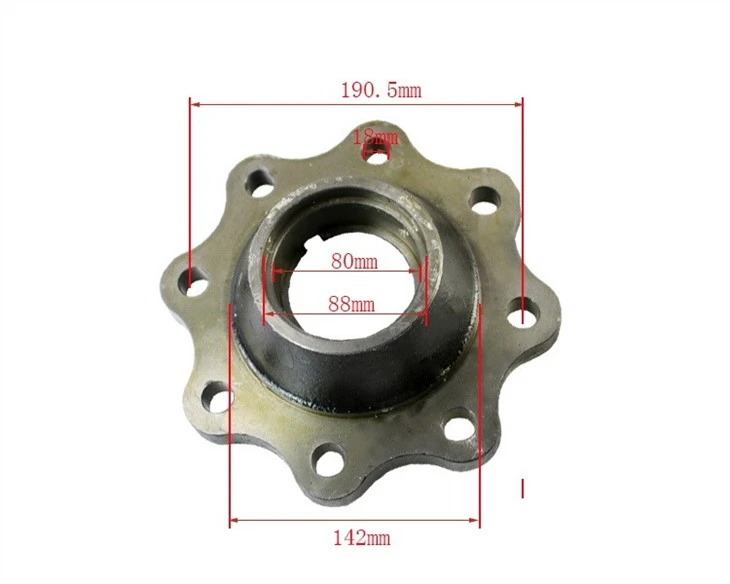Wholesale Steering Hub Rear Axle For 5-7FD35~50 With OEM 43811-31961-71